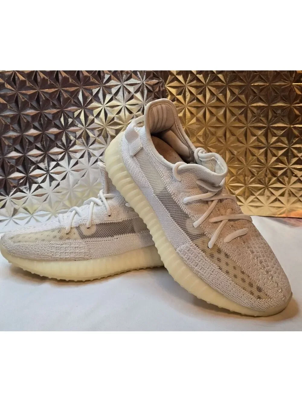 Adidas Yeezy Boost 350 V2 Bone White Men's Size 8 HQ6316 No Box
